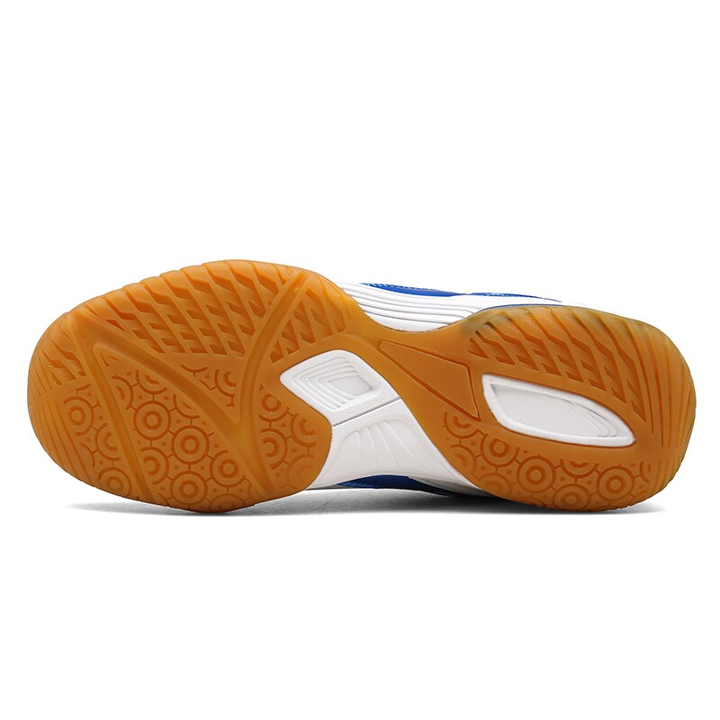Unisex Badminton&table tenis Shoes PU Vamp Breathable Shock Absorption Antiskid Thickened Heel Support Stabilize Trainers 36-45