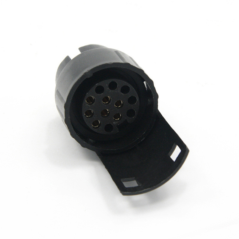 1x 7pin 7 Pin to 13 Pin Trailer Wiring Connector Adaptors Trailer Car Socket Electrics Converter Towbar Towing Plug Adapter
