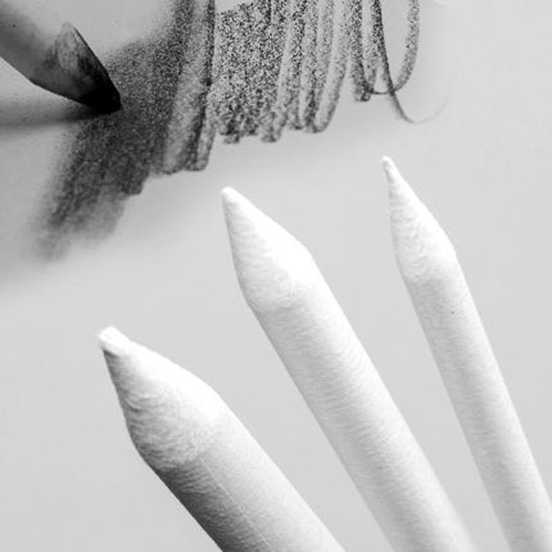 Herramienta de dibujo de arte duradera de doble cabezal, suministros de bolígrafo de papel de arroz, para difuminado, Material Escolar, 3/6/8/12 Uds.