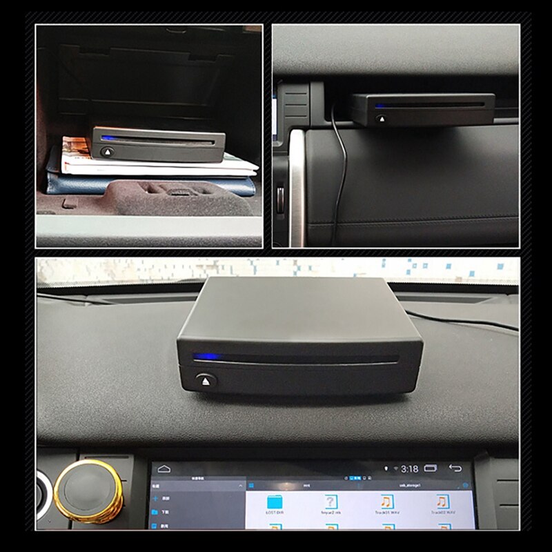 1 din bilradio cd/dvd -spelare extern för android stereo -gränssnitt usb -anslutning för bil hem