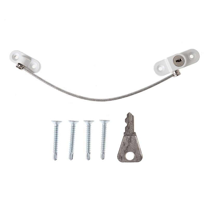 Art Sicherheit gefallen Fenster Schlösser Tür Restrictor Fenster Sicherheit Kette sperren Für Heimat Schiebetür Möbel