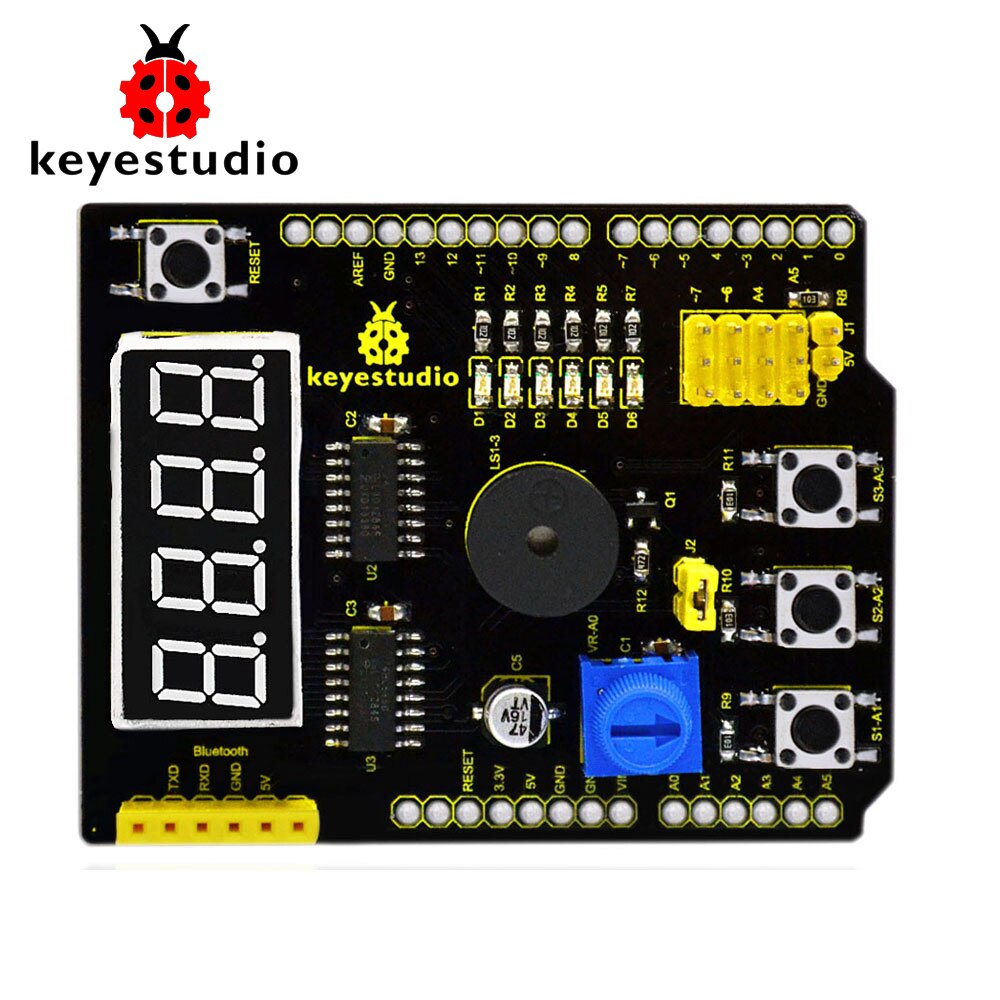 !keyestudio Multi-purpose shield V2 for arduino starter