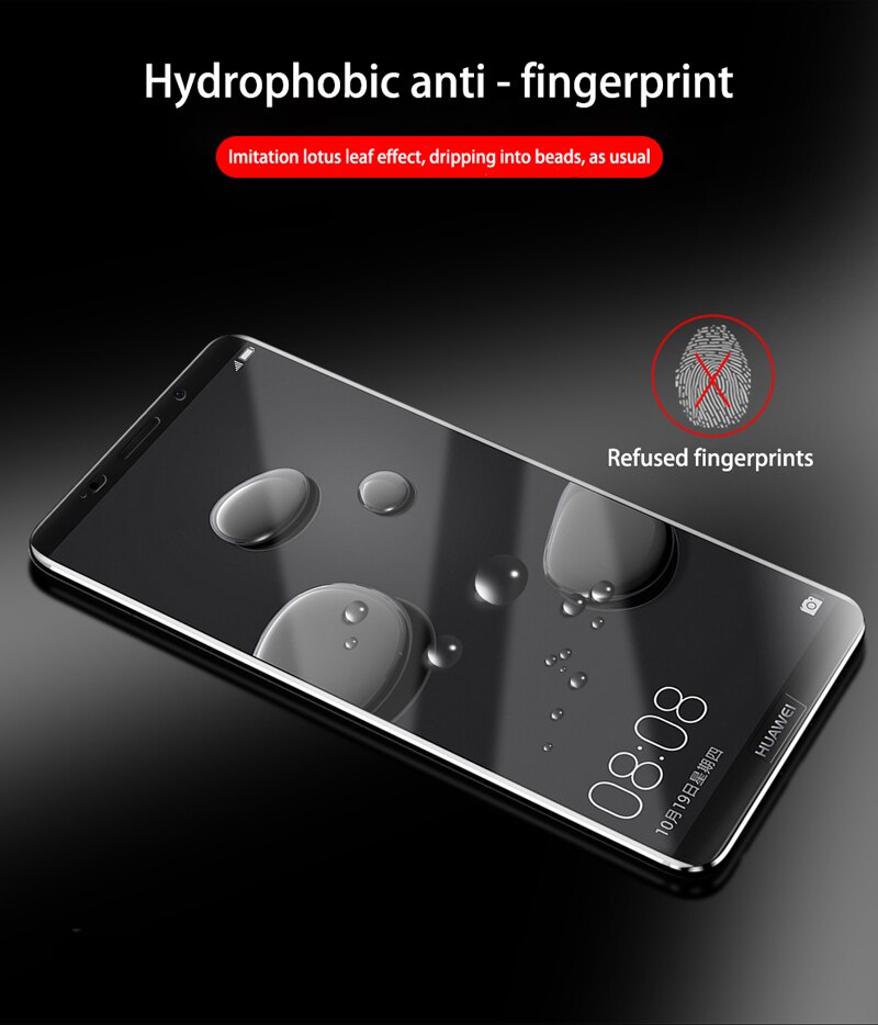 2 stuks Screen Protector Glas Voor Huawei Mate 10 Pro Gehard Glas Voor Huawei Mate 10 Pro Volledige Cover Glas voor Huawei Mate 10Pro