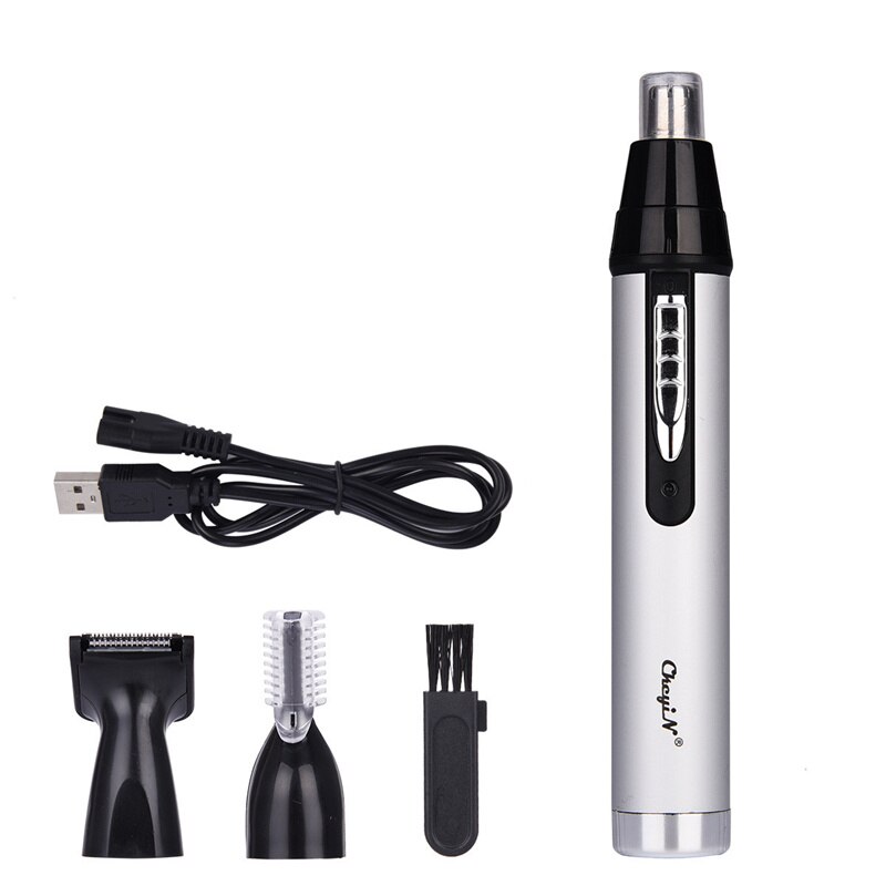 Tondeuse à cheveux professionnelle + tondeuse à cheveux de nez + rasoir électrique rasoir sans fil tondeuse à barbe Rechargeable finition coupe de cheveux Machine: 5