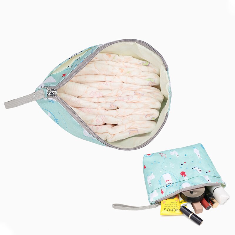 Baby Windel Tasche Neugeborenen Windel Tasche Pflege Organizer Tragbare Wasserdichte murmeln Kleinkind Tasche Lagerung Korb Bosmetic Tasche