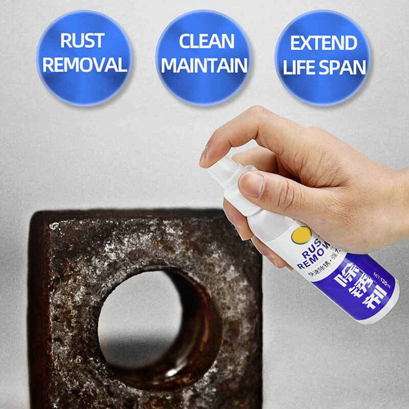 120ml Multi-purpose Rust Remover- Rust Inhibitor Derusting Spray Car Maintenance Clean NJ88