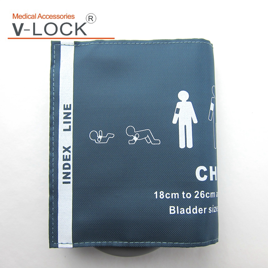 Mindray Edan Biolight Adult Arm Size Single Tube NIBP Blood Pressure Cuff for BP Monitor Sphygmomanometer: Child Arm
