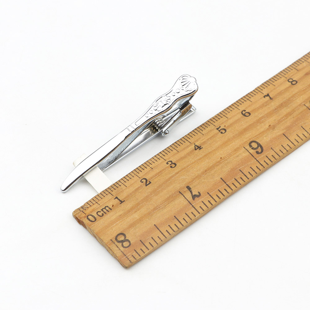 Küchenchef Männer der Küche Krawatte Clips Metall Gabel Messer Löffel Silber Gold Nette Delfin Pfeil Stift Auto Flugzeug Bräutigam Bar Party Zubehör: 9