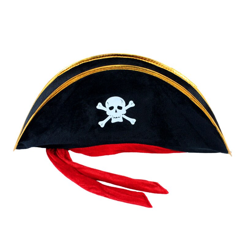 Halloween piratmössa kostym roliga hattar vuxna pirattillbehör chapeau pirat adulte