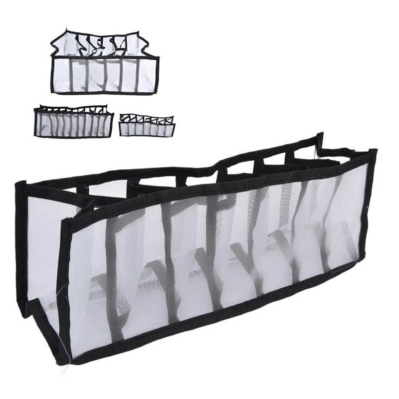 Drawer Organizer Multi Purpose Underwear Storage Box for Panties for Bras for Socks