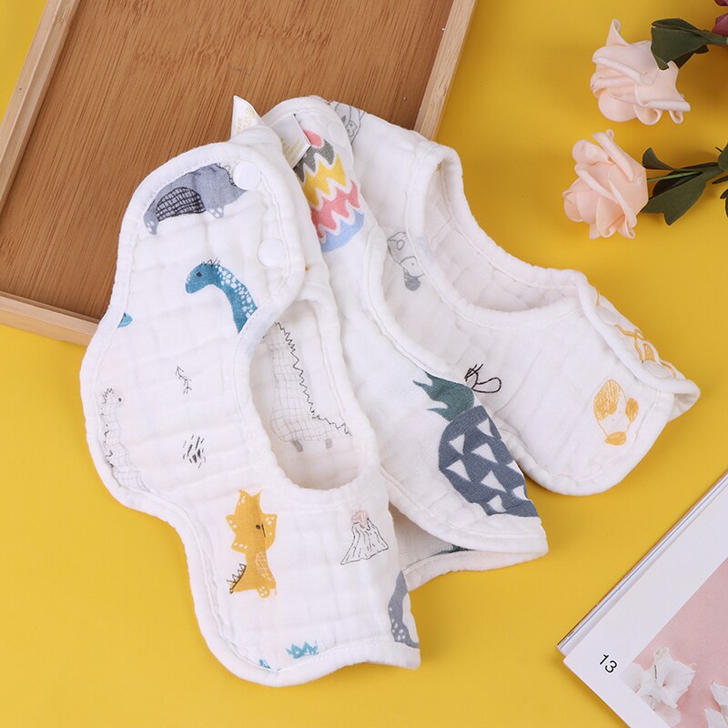 Slabbers 360 Graden Rotatie 8 Lagen Gaas Mousseline Baby Kids Bandana Baby Kids Accessoires