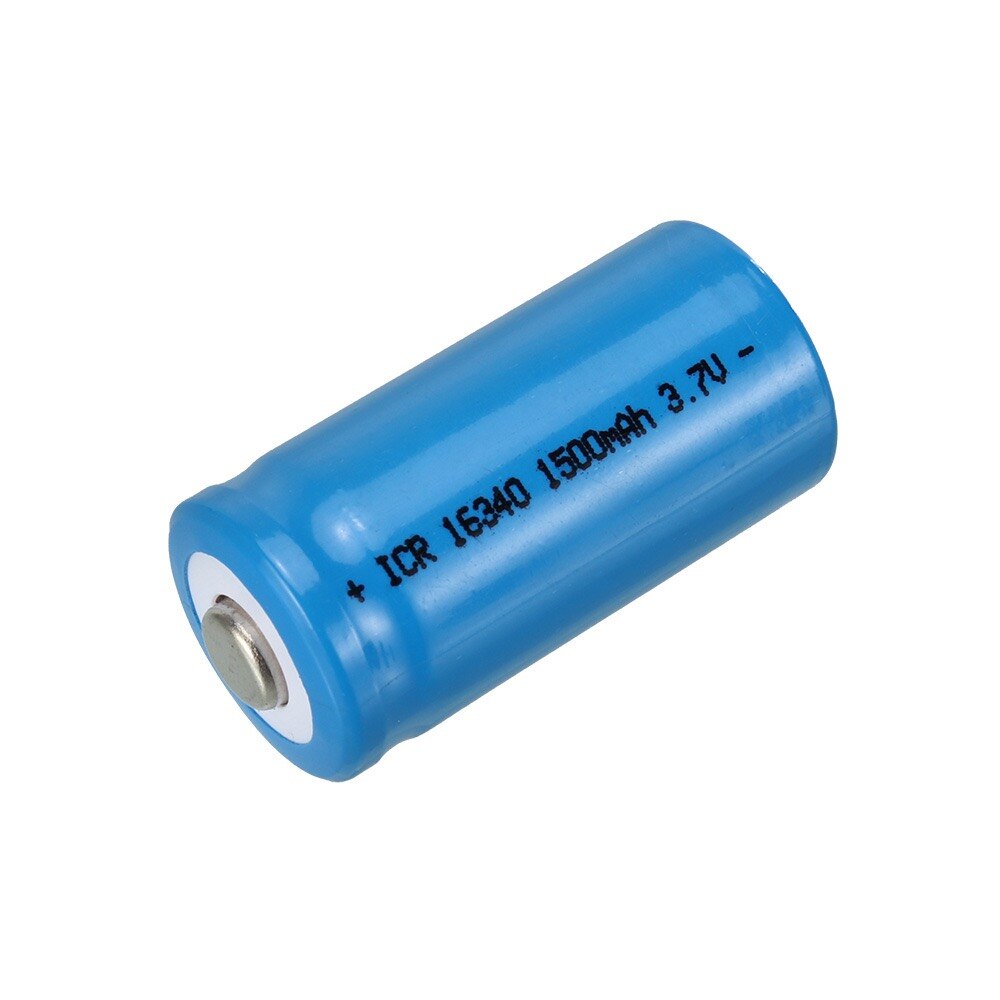3.7V 1500mAh Rechargeable Li-ion Batteries 16340 CR123A Battery For CR123A 16340 battery For LED Flashlight Travel Wall Charger