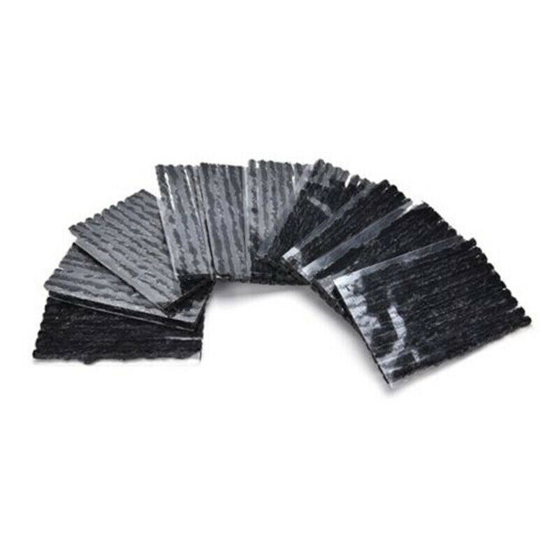 50Pcs Car Motorcycle Tyre Tubeless Seal Strip Plug Tire Puncture Repair Recovery Kit Tire Accessories