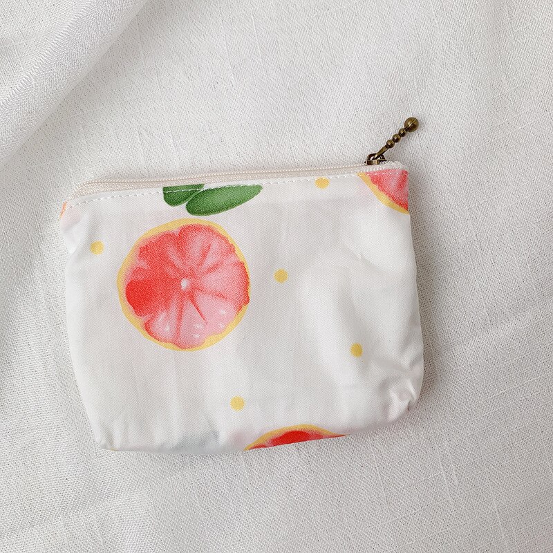 Women Canvas Cosmetic Bag Makeup Case Korean Make Up Pouch Necesserie Travel Organizer Bag Ladies Beauty Lipstick Coin Purse Bag: 7