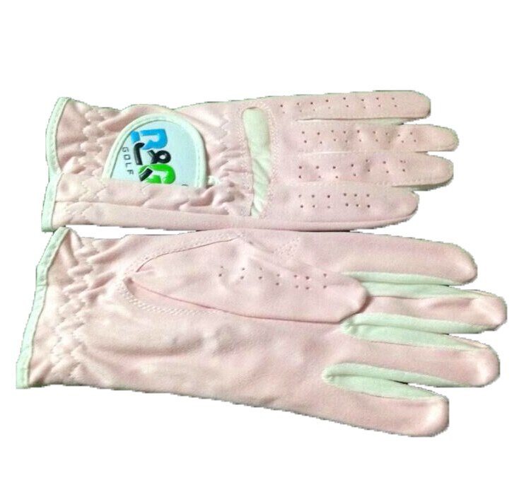 B &amp; G branded roze fiber kinderen golf handschoenen