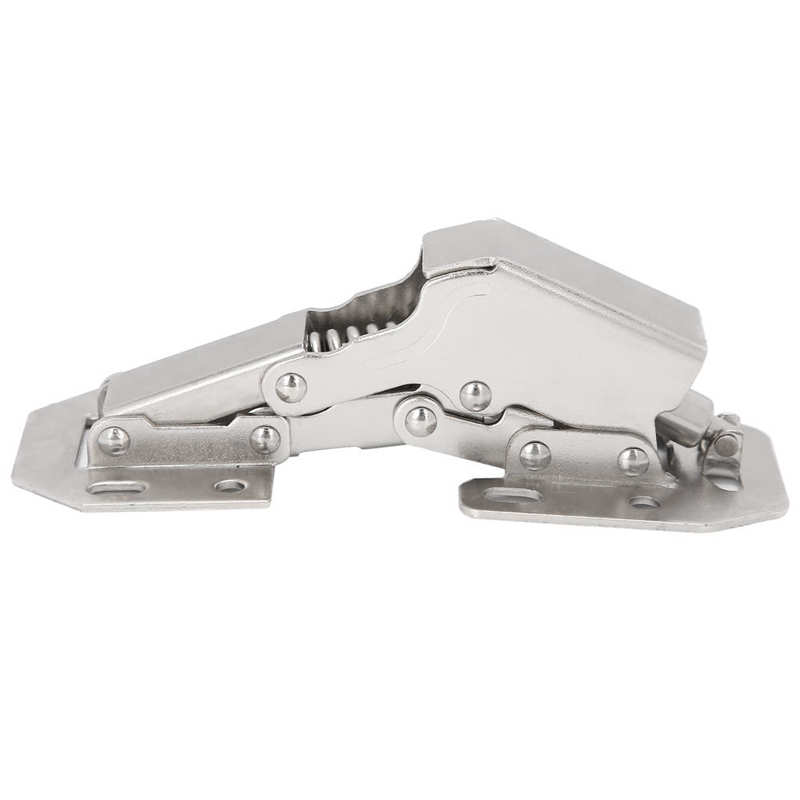 sliding door lock with sliding 2 Sets Hinge Cold Rolled Steel Bridge Shape Hinge Cabinet Door Furniture Accessories