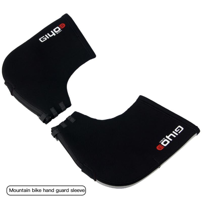 Winter Warm Cycling Glove Men Women Wind Rainproof Handlebar Mittens MTB Road Bike Bar Gloves Mitts For Bicycle Safety