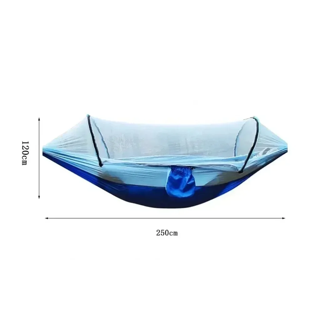 Hamaca tienda de campaña suspensión mosquitera hamaca tela a prueba de mosquitos al aire libre portátil estable Camping Picnic columpio hamaca