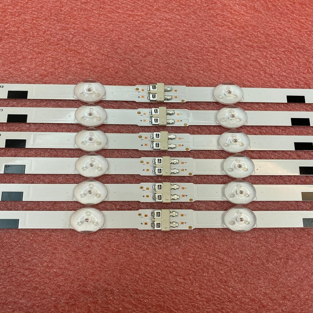 Kit de tiras LED para TV SAMSUNG, para modelos UA58H5203, UE58H5205, UE58J5000, UN58J5190AF, UE58J5200AW y DMGE-580SMB-R3, novedad de 12 unidades/Kit