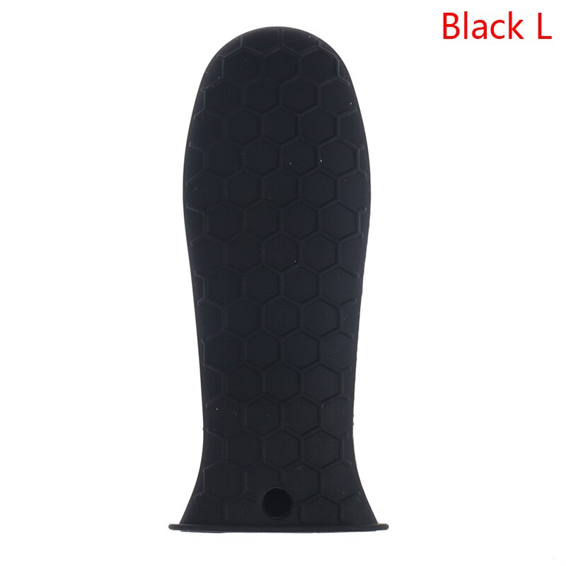 1Pcs Siliconen Handvat Pannenlap Voor Gietijzeren Koekenpannen Pannen Grip Mouw Cover Potten Pannen Handvat Onderdelen: Army Green