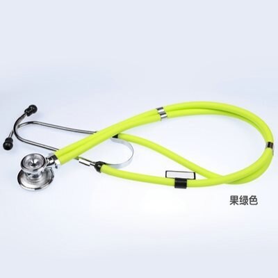 Stetoskop multifunktionelt dobbeltrør dobbeltsidet lægestetoskop kan lytte til tilbehør til fosterets hjertelyd: 4