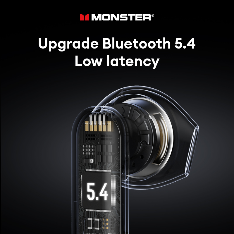 Monster airmars xkt25 hifi stereo lange ausdauer empfindliche mikrofon ohrhörer ipx5 kopfhörer drahtloses bluetooth v5.0 headset