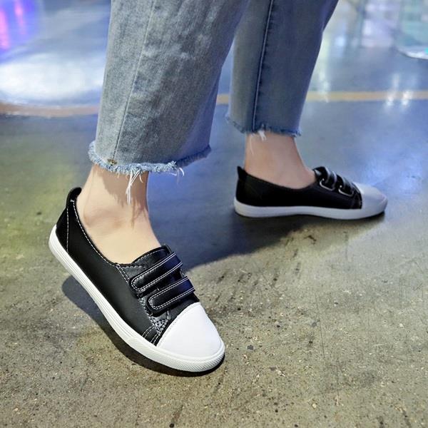 Damesschoenen modis ronde neus damesschoenen casual sneaker gemengde kleuren zomer klein jurkje vrije tijd pu lente: 2 / 39