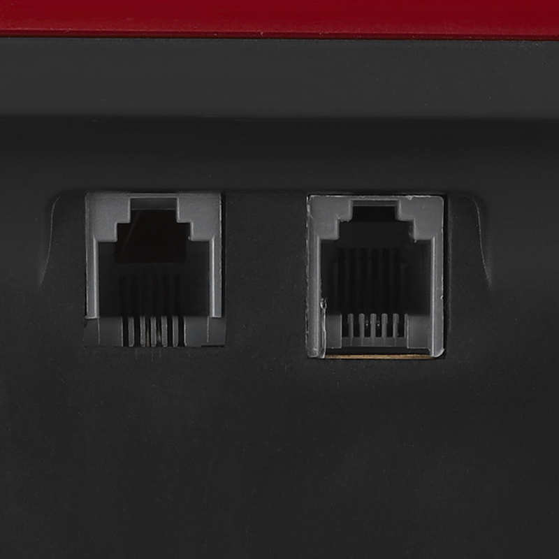 KX-T8005CID inglês escritório casa telefone fixo telefone equipamentos de comunicação vermelho