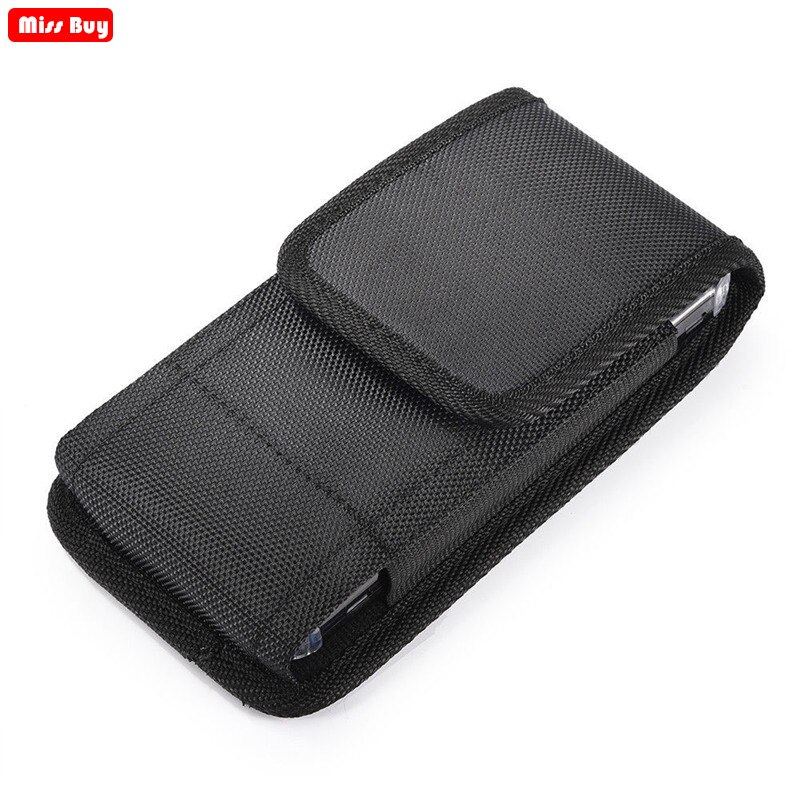 Casual Phone Bag Pouch For iPhone for Samsung for huawei for xiaomi redmi for OPPO Case Belt Clip Holster Oxford cloth Cover Box