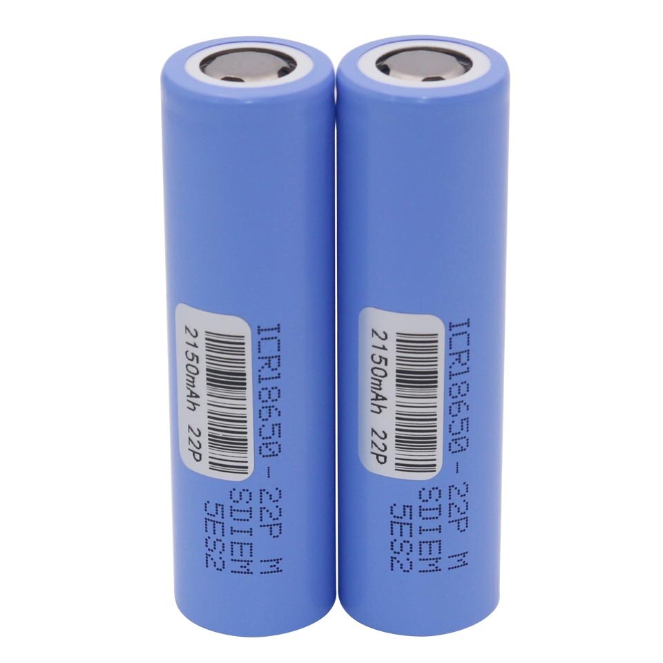 Pilas recargables de litio, ICR18650-22P, 18650 mAh, 2200 V, originales, ICR18650, 22P, 3,7