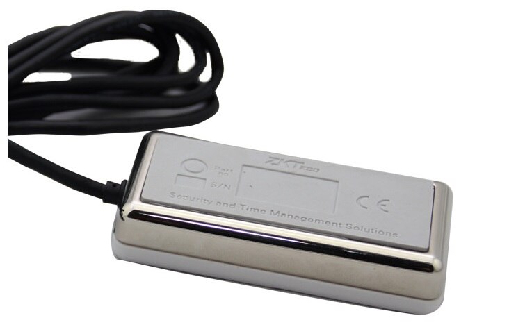 ZK MA500 -- carcasa metálica resistente al agua teclado anti vandalismo control de acceso de huellas dactilares con salida wiegand, TCP, RS485