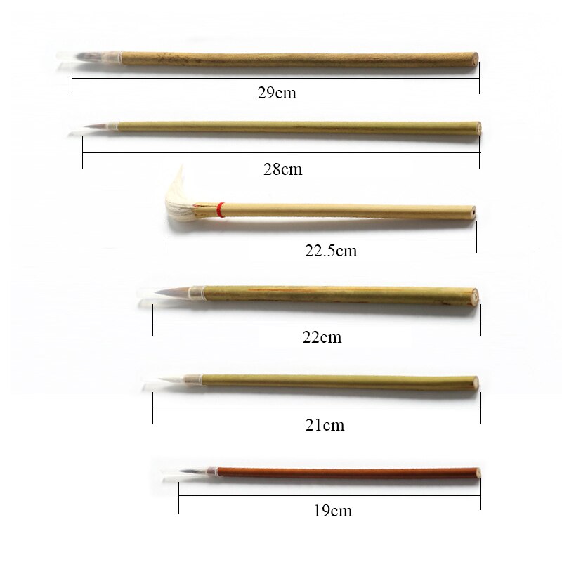 Aquarel Tekening Haak Lijn Pen Kalligrafieborstel Chinese Schrijven Borstel Kwast Kunstenaar Schilderij Borstels Schoolbenodigdheden
