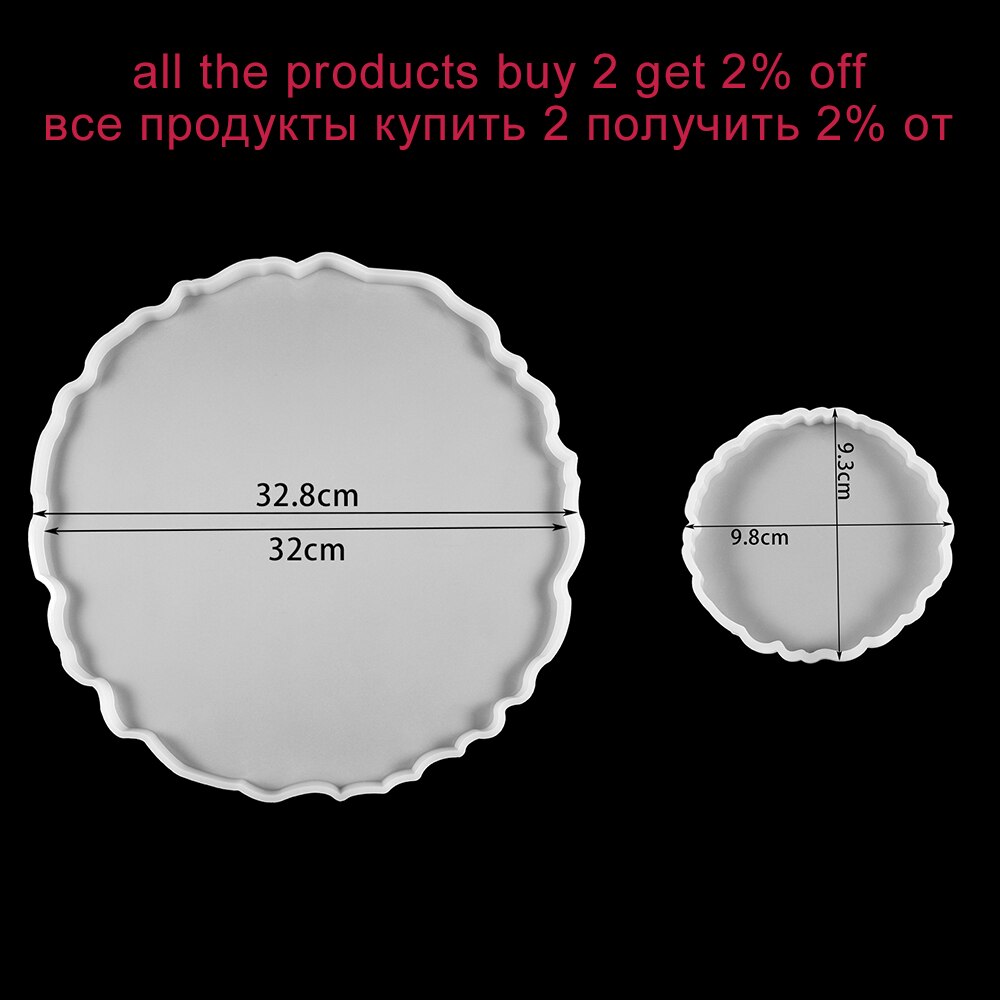 Bandeja de té de disco de fruta, moldes para posavasos de resina fundida, molde de posavasos de silicona para pastel DIY, soporte de fruta, bandeja epoxi, juegos de moldes de posavasos