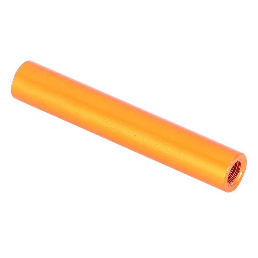 10Pcs M3x30 Round Aluminum Standoff Column Spacer Stud Fastener Rods Orange stainless wire sleeve insert