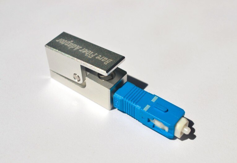 Fiber Flange Fiber Square Type SC Bare Fiber Adaptor SC Bare Fiber Adapter