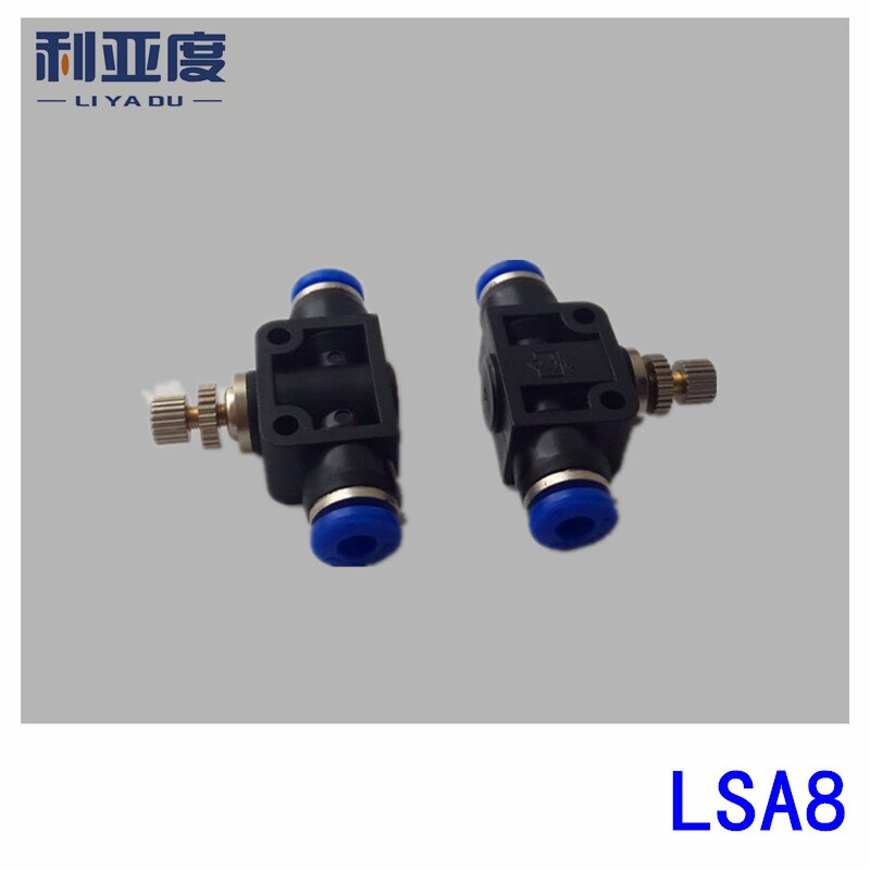50pcs/lot LSA8 Black/White Pneumatic components tr... – Grandado