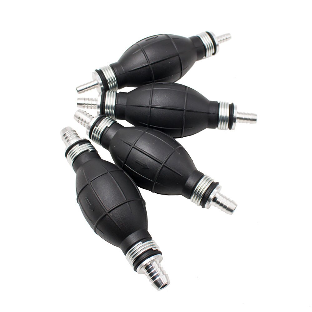 Fuel Pump 6mm 8mm 10mm 12mm Rubber Aluminum Hand Fuel Pump Line Hand Primer Bulb All Fuels For Vehicle Boat Marine Outboard