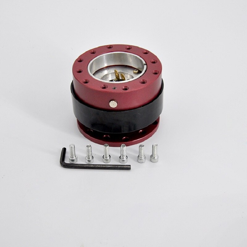 Universal Racing Car Steering Wheel Quick Release Hub Adapter Boss Kit Real Carbonfiber Steering Wheel Quick Release Kit