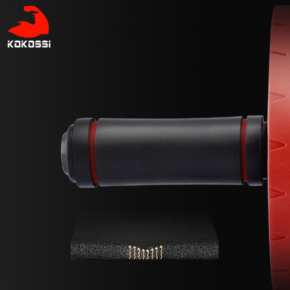 KoKossi AB Roller Power Wheels Machine Push up Bar Skipping Jump Rope Home Gym and Exercise Workout Abdominal Muscle Trainer