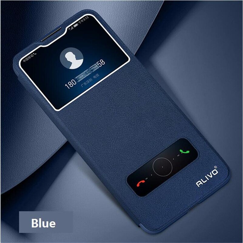 Inteligentne etui na okno dla honoru 50 Pro Honor 50 se etui na telefon magnes klapki skórzane etui na Honor 50 Pro se etui Honor50 Pro Funda