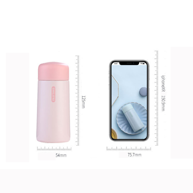 Mini bouteille Thermos de poche, avec filtre à thé, en acier inoxydable 304, flacon sous vide, Double paroi, tasse de voyage pour café