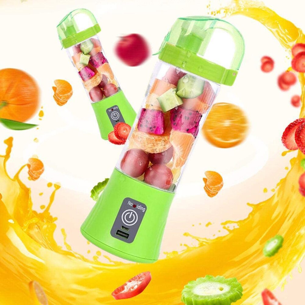 380ml Portable USB Electric Fruit Mixer Juicer Machine Home Blender Squeezer Portable Easy to Clean Juice Maker