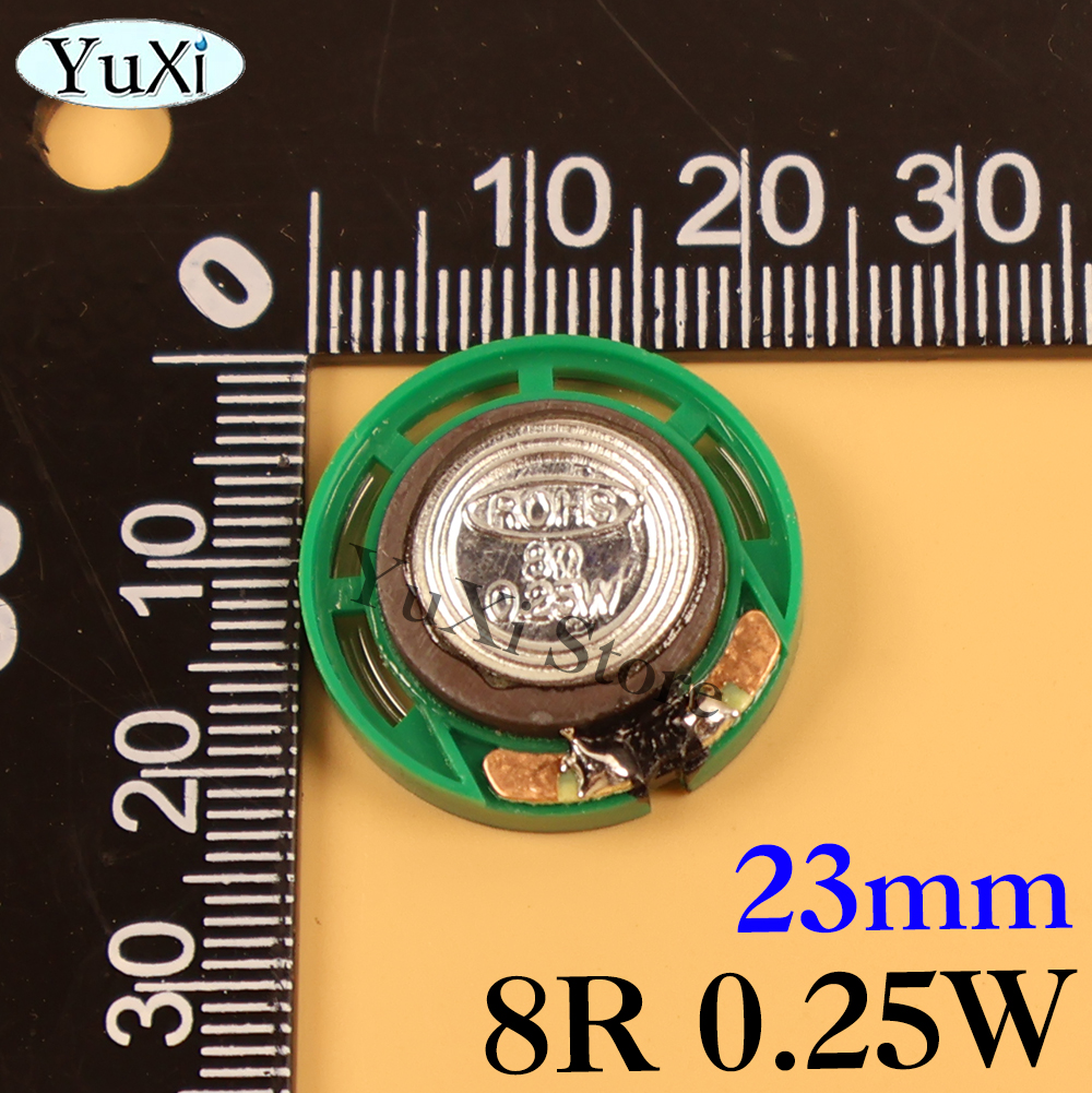 1pc hornhøjttalere 0.25w 0.5w 8r 16r 32r højttalerdiameter 20mm 21mm 23mm 27mm 29mm 36mm 40mm 8 ohm 16 ohm 32 ohm højttaler: Himmelblå