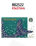 Popular Coffee Brand 30pcs/lot Acrylic Resins Cartoon Pattern Planar Resin Printed for DIY Decoration: R02522
