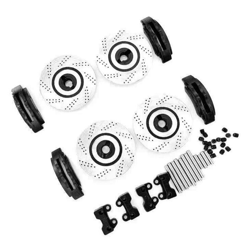 Metal Simulation Brake Disc Drive Hub for trx-4/6 RC Crawler Car Modified Parts T5EC