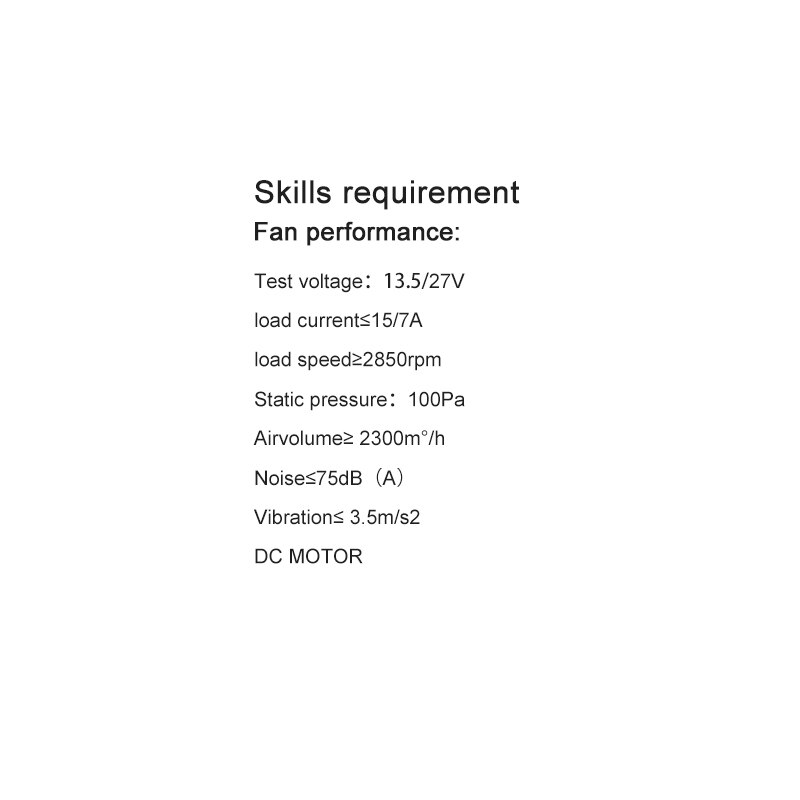 BUS CONDENSER FAN 266 Bus Five Leaf Suction 24V Electronic Fan Fan Mounting Kit