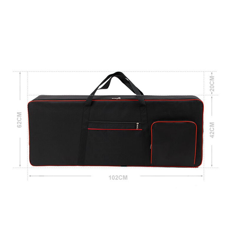 ABUO-61 Key Keyboard Instrument Keyboard Bag Thickened Waterproof Electronic Piano Cover Case For Electronic