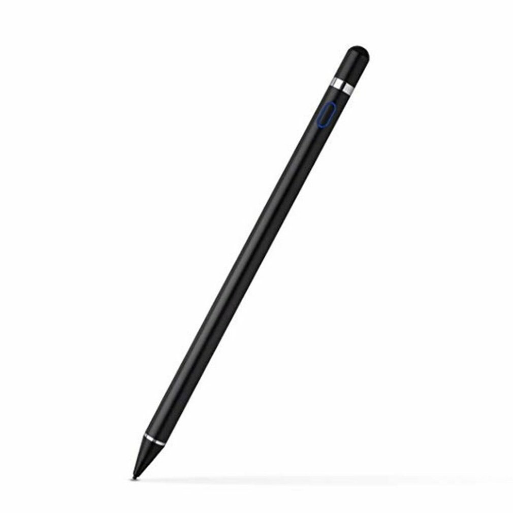 Til apple pencil 2 1 ipad pen touch til ipad pro 10.5 11 12.9 til stylus pen til ipad mini 4 5 air 1 2 3: Sort