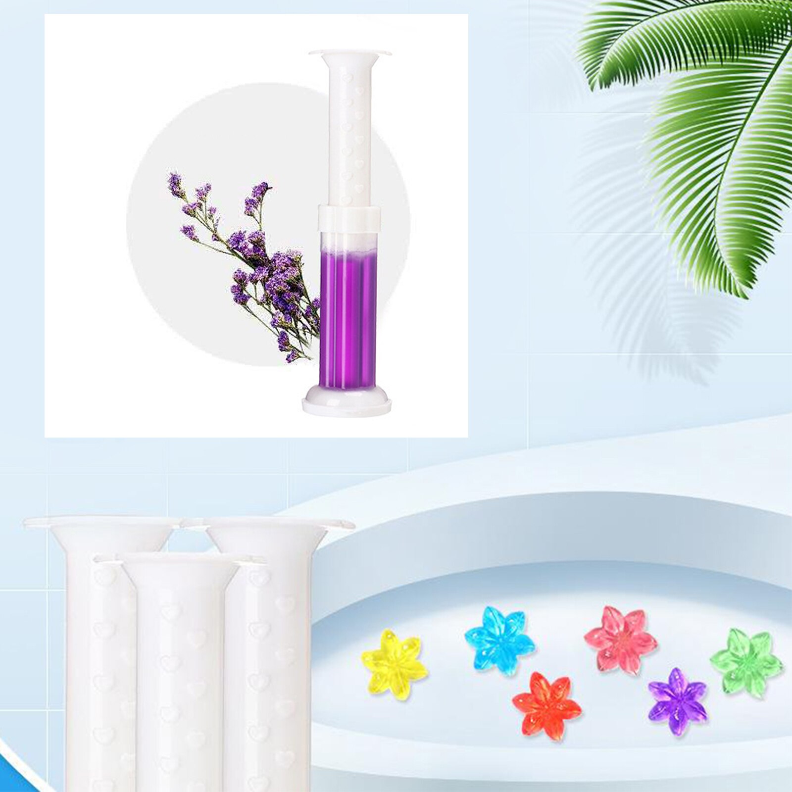 Bloem Wc Schoonmaken Stempel Gel Badkamer Schoner Wc Gel