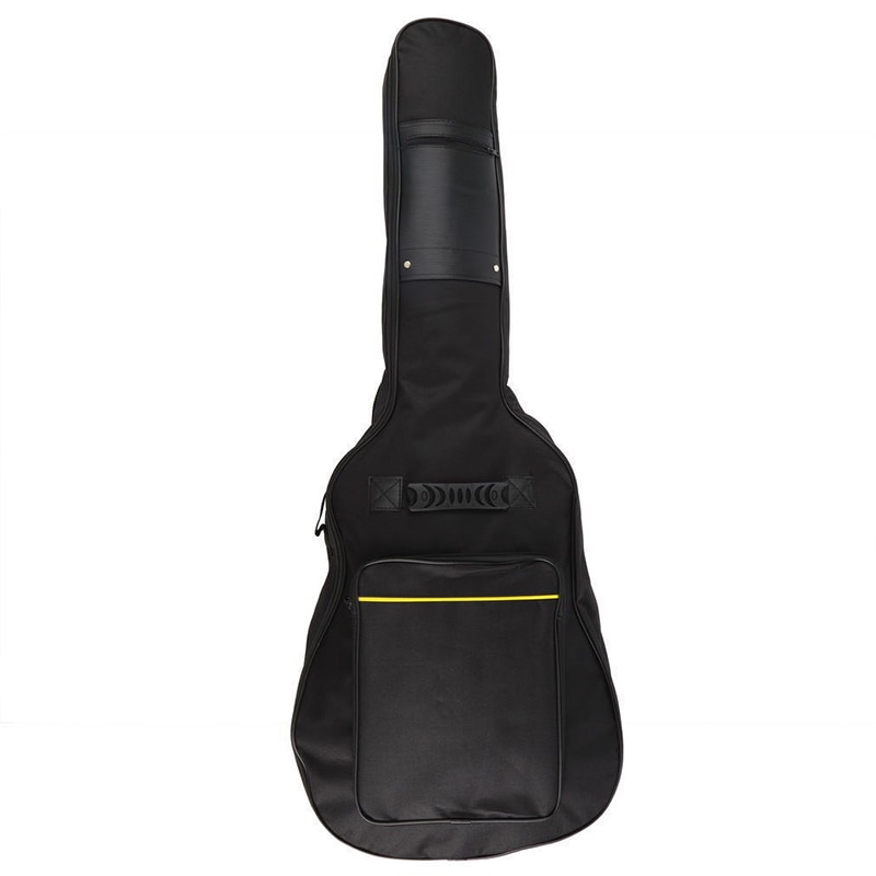 Doppel Gurte Gepolstert Verdicken Weiche Fall Gitarren Rucksack Tragbare 38-41 Zoll Akustische Klassische Gitarre Tasche Beliebte